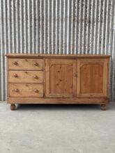 style Pine cabinet