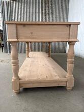 style Reproduction table old oak wood in wood 20- century