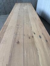 style Reproduction table old oak wood in wood 20- century