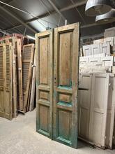 Antieke deuren Vintage stijl in hout, 20e eeuw
