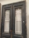 Vintage style Doors in Wood and iron 19th Century