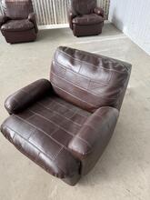 Vintage style Fauteuils in Leather, Germany midcentury
