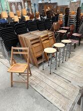 Klapstoelen Vintage stijl in Hout, Europa