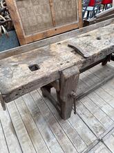 Werkbank Vintage stijl in Hout, Europa 20e eeuws